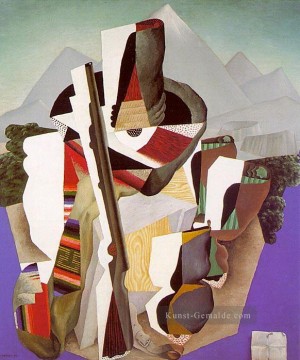Diego Rivera Werke - zapatistische Landschaft der Guerilla 1915 Diego Rivera